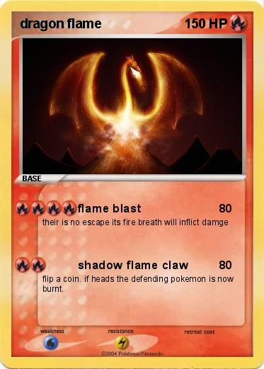 Pokemon dragon flame