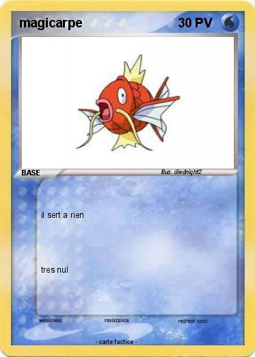 Pokemon magicarpe