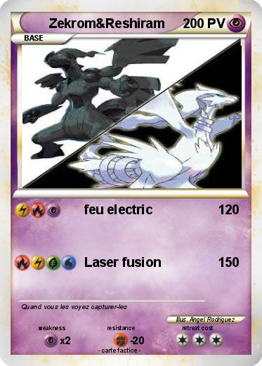 Pokemon Zekrom&Reshiram