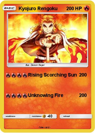 Pokemon Kyojuro Rengoku