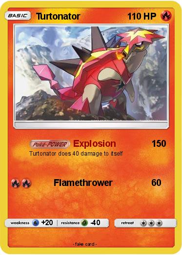 Pokemon Turtonator