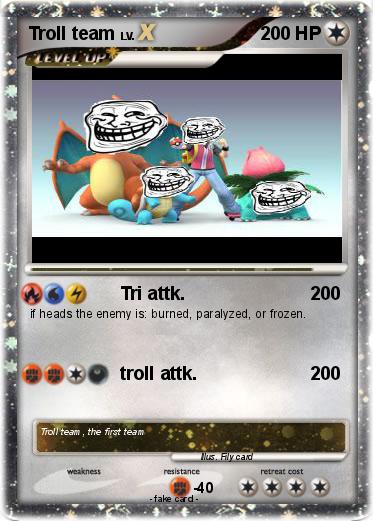 Pokemon Troll team