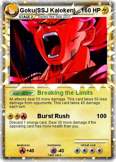 Pokemon Goku(SSJ Kaioken)
