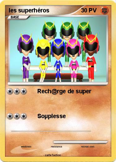 Pokemon les superhéros