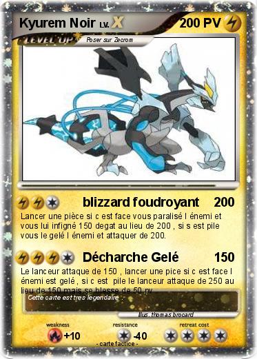 Pokemon Kyurem Noir
