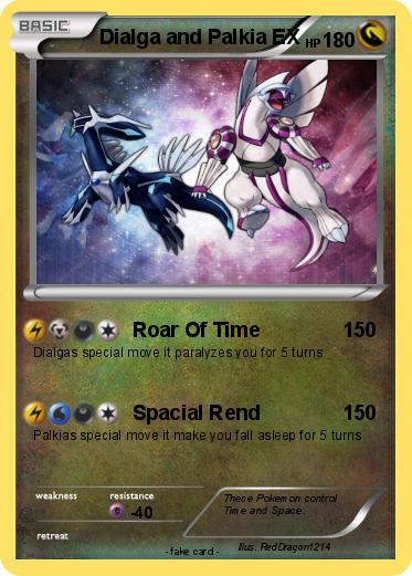 Pokemon Dialga and Palkia EX