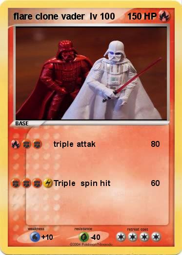 Pokemon flare clone vader  lv 100