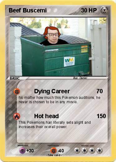 Pokemon Beef Buscemi