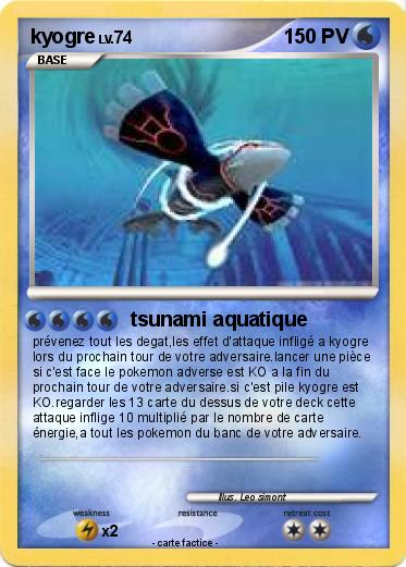 Pokemon kyogre