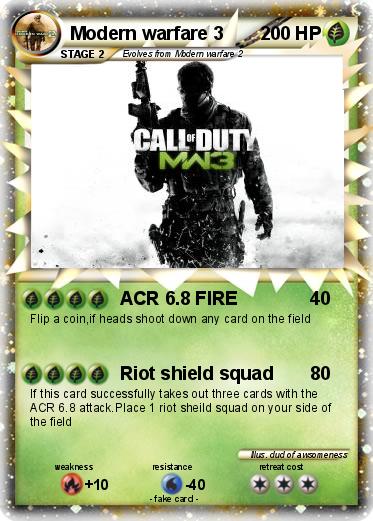 Pokemon Modern warfare 3
