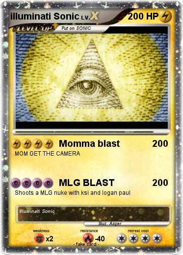 Pokemon illuminati Sonic