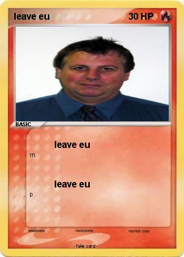 Pokemon leave eu