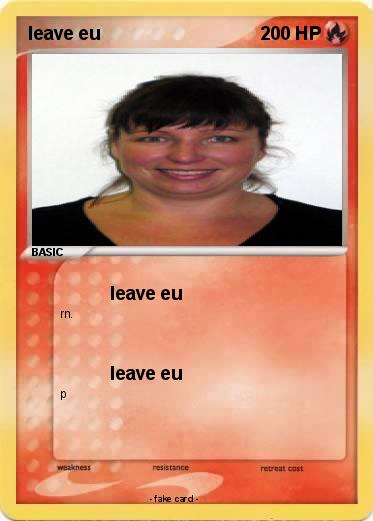 Pokemon leave eu