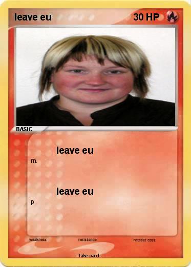Pokemon leave eu