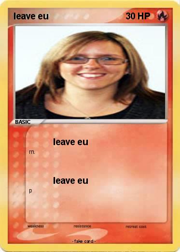 Pokemon leave eu