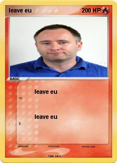Pokemon leave eu
