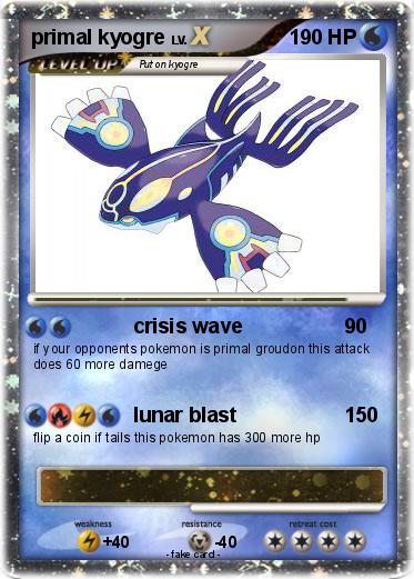 Pokemon primal kyogre