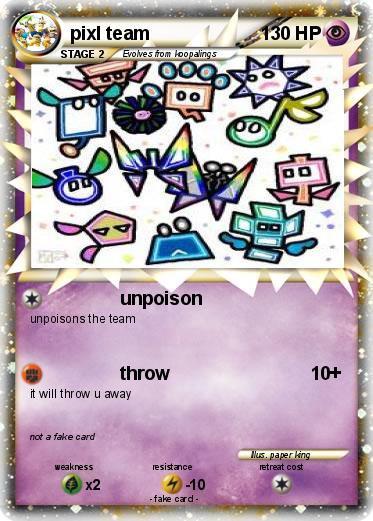 Pokemon pixl team