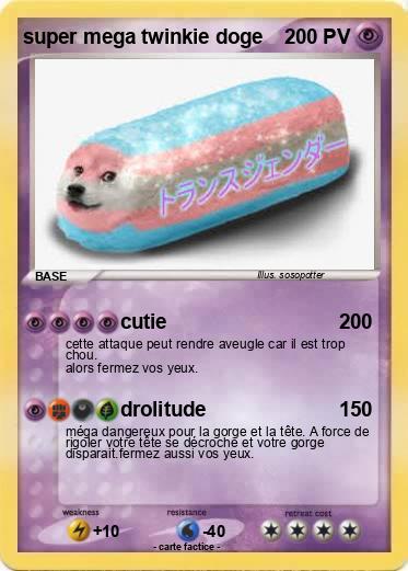 Pokemon super mega twinkie doge