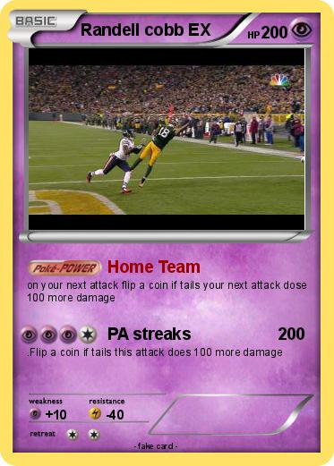 Pokemon Randell cobb EX