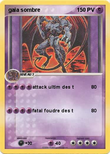 Pokemon gaia sombre