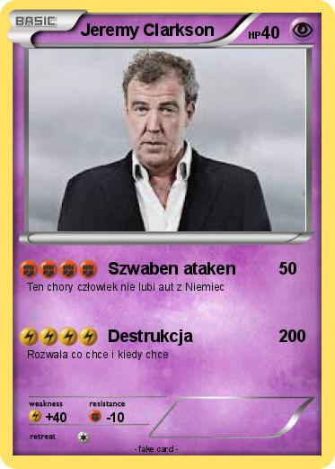 Pokemon Jeremy Clarkson