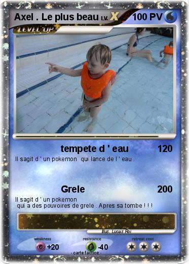 Pokemon Axel . Le plus beau