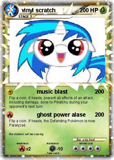 Pokemon vinyl scratch