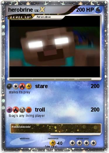 Pokemon herobrine