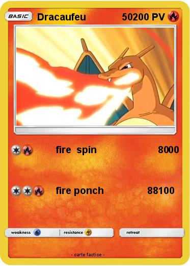 Pokemon Dracaufeu              50