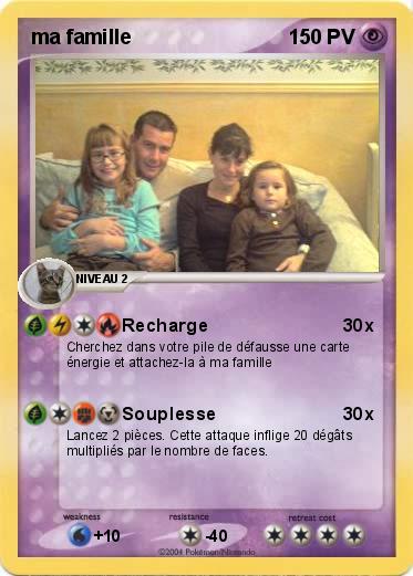 Pokemon ma famille