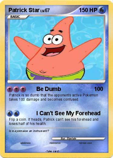 Pokemon Patrick Star