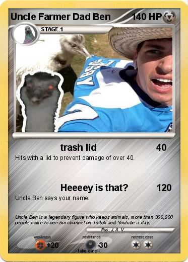 Pokemon Uncle Farmer Dad Ben