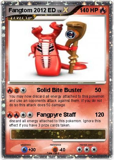 Pokemon Fangtom 2012 ED