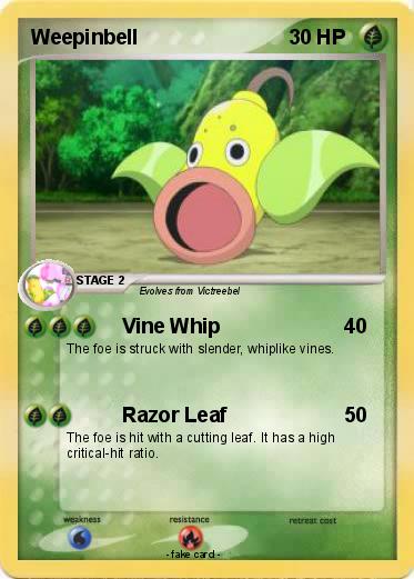 Pokemon Weepinbell