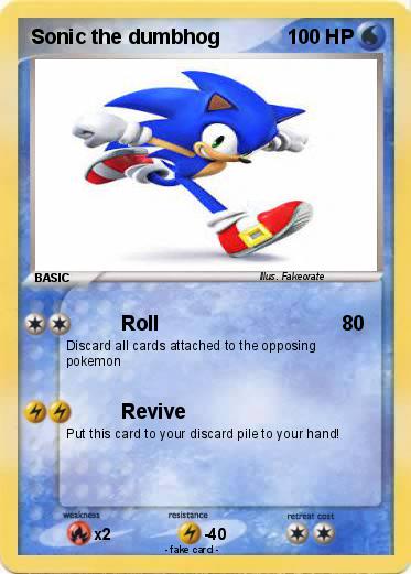 Pokemon Sonic the dumbhog