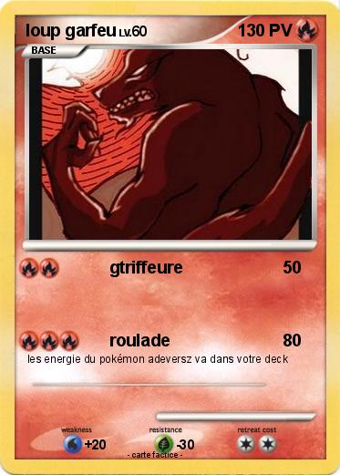 Pokemon loup garfeu