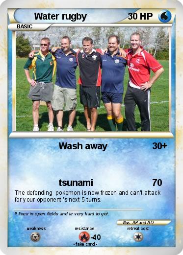 Pokemon Water rugby