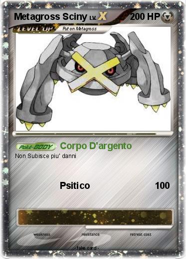 Pokemon Metagross Sciny