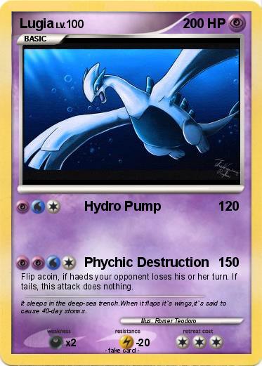 Pokemon Lugia