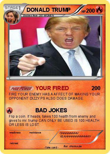 Pokemon DONALD TRUMP