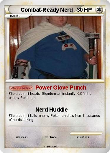 Pokemon Combat-Ready Nerd
