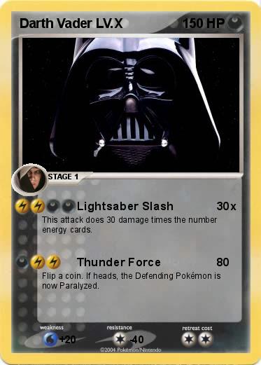 Pokemon Darth Vader LV.X