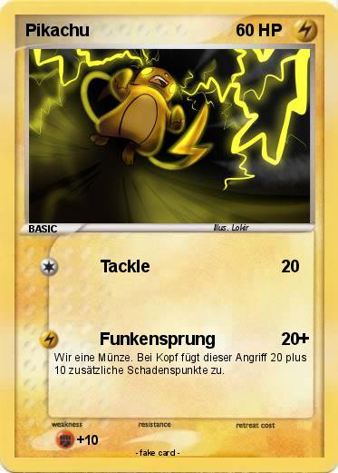Pokemon Pikachu