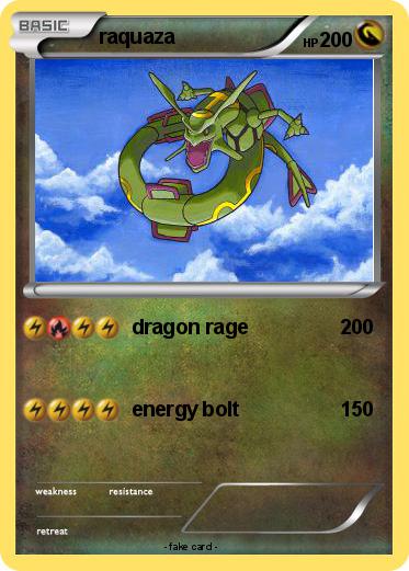 Pokemon raquaza