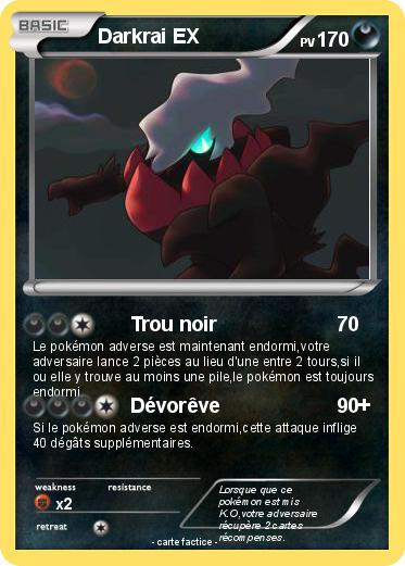 Pokemon Darkrai EX