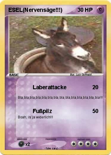Pokemon ESEL(Nervensäge!!!)