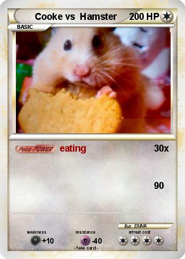 Pokemon Cooke vs  Hamster