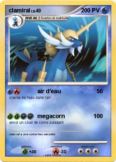 Pokemon clamiral