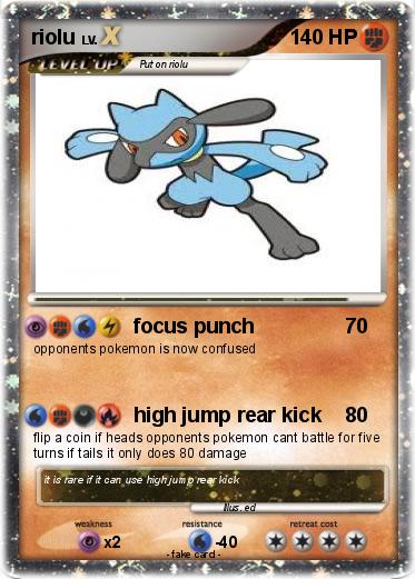 Pokemon riolu